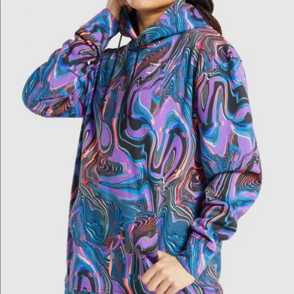 GYMSHARK PRE-WORKOUT GRAPHIC HOODIE